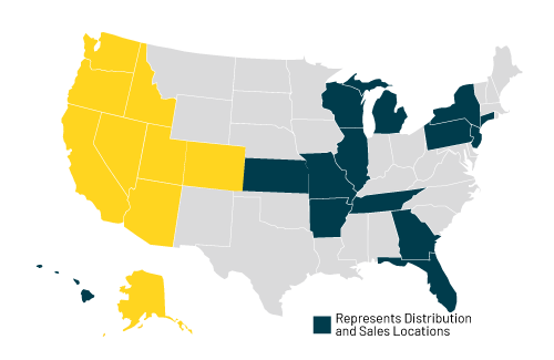 US map