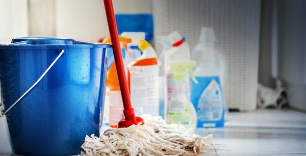 Cleaning supplies