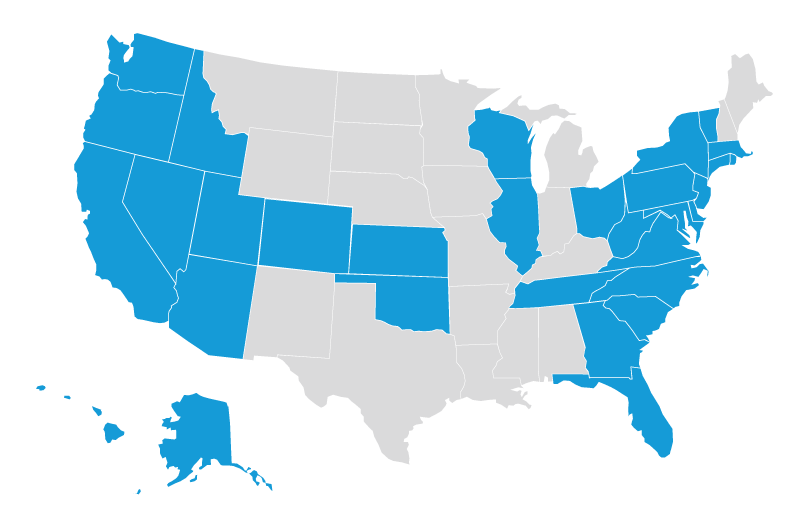 Envoy Solutions Distribution Map-Weiss Bros.